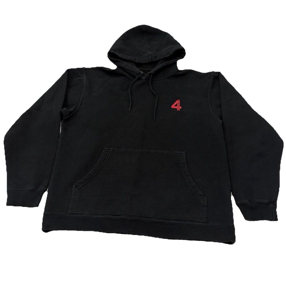 YG 4Hunnid Black Pullover Hoodie Sweatshirt Good Sex No Stress Hip Hop Adult M - Picture 4 of 10